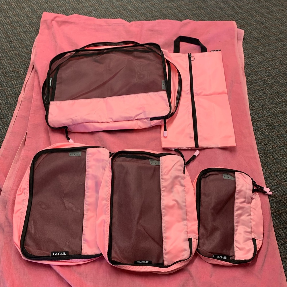 BagAll 6 pc. Polyester travel organizer packing set